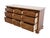 Permacraft / Sanford Solid Cherry Early American Traditional 62" Triple Dresser 79-02 For Sale In Kansas City - Image 6 of 13