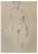 Jean Delpech, Nude, Original Pencil Drawing, Mid-20th Century For Sale