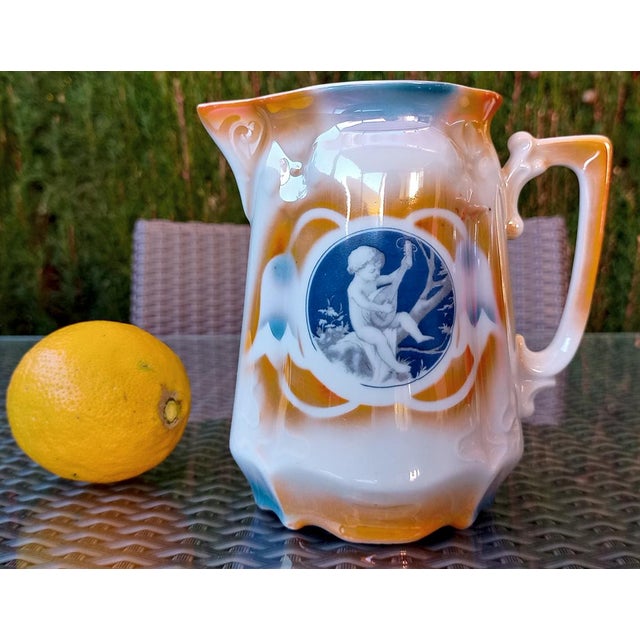 Vintage Victorian Porcelain Jug, 1930s For Sale - Image 11 of 12