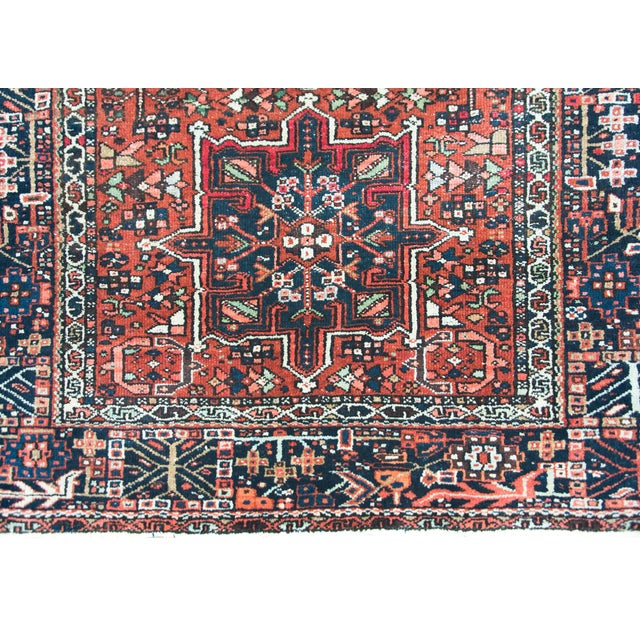 Early 20th Century Persian Karaja Rug For Sale - Image 4 of 12