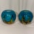 Dive into the sun-drenched glamour of the Mediterranean with this breathtakingly matched pair of vintage hand-blown art...