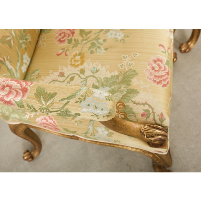 Set of Twelve Rose Tarlow Gold Leaf Kent Dining Chairs For Sale - Image 11 of 18