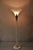 Vintage Postmodern Art Deco Figural Frosted Acrylic & Glass Torchiere Floor Lamp For Sale - Image 9 of 13