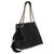 Contemporary Black Pebbled Calfskin Medium Soho Chain Shoulder Bag For Sale - Image 3 of 8