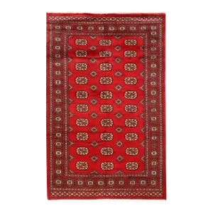 2020s Fine Hand Knotted Bokhara Rug