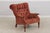 Traditional Stickley Leopold Upholstered Chair & Ottoman For Sale - Image 3 of 18