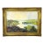 Antique English Large Framed Oil Painting of Rivington Lakes, Lancashire For Sale