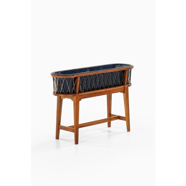 Plant Stand Table Attributed to Carl-Axel Acking, Sweden, 1940s For Sale - Image 6 of 9