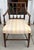 Pair of Antique Regency Mahogany Open Arm Chairs.