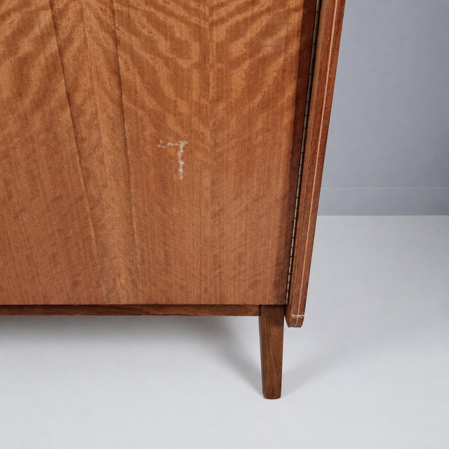 1970s Vintage Wardrobe in Walnut by Tatra Nabytok, 1970s For Sale - Image 5 of 13