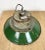 Green Enamel and Cast Iron Industrial Pendant Light, 1960s For Sale - Image 12 of 17