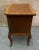 Metal Vintage French Style Wood/Parquet Inlaid Three Drawer Chest W/Brass Ormolu For Sale - Image 7 of 10