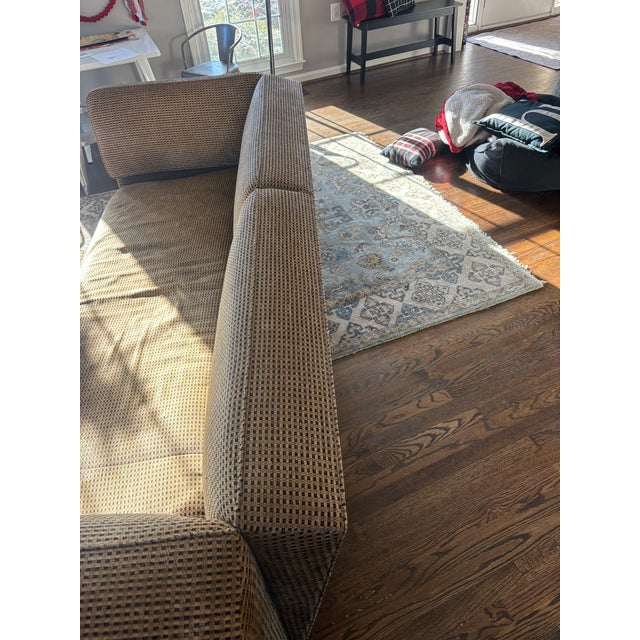 Textile Authentic Designer Donghia Sofa - Vintage Style, High-End Quality For Sale - Image 7 of 13