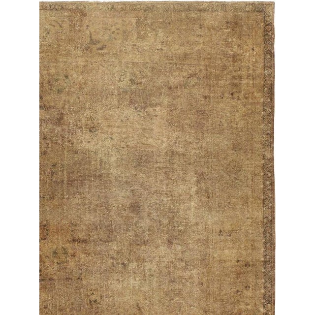 An early 20th Century Distressed Persian Mahal Rug