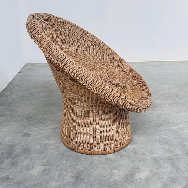Wicker E10 Lounge Chair by Egon Eiermann, Germany, 1960s For Sale - Image 9 of 15
