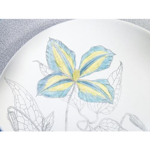 Vintage Plates in Porcelain, Set of 6 For Sale - Image 10 of 18