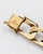 Metal Mid 20th Century Heavy 14k Yellow Gold Chunky Curb Link Chain Bracelet For Sale - Image 7 of 8
