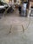 Vintage Mid-Century Modern Brass Hoop Wire Log Holder & Record Rack For Sale - Image 14 of 17