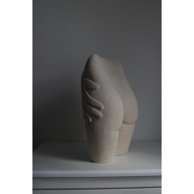 La Vie Sculpture in Chamotte Stoneware by Thalia Dalecky For Sale - Image 6 of 9