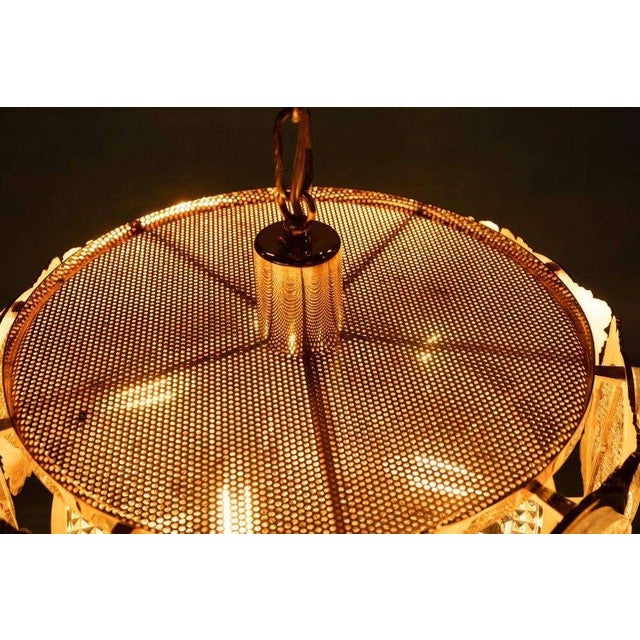 Vintage Swedish Glass Hanging Lamp, 1960s For Sale - Image 17 of 18