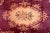 Floral rug with a central medallion. The warp and weft are made of cotton, the pile is made of wool. The rug is hand-...