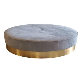 Baxter Anais Round Pouf by DRAGA & AUREL For Sale