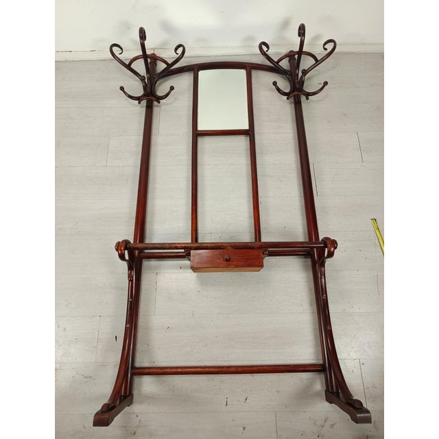 Bistrot Wall Coat Rack from Thonet, 1890s For Sale - Image 3 of 18