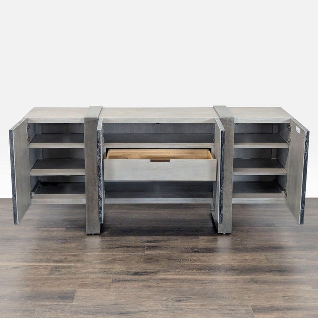 Bernhardt Modern Bernhardt Linea Entertainment Console For Sale - Image 4 of 12