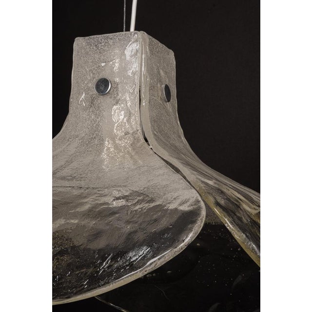 Large Murano Glass Pendant attributed to Kalmar, Germany, 1960s For Sale - Image 14 of 17