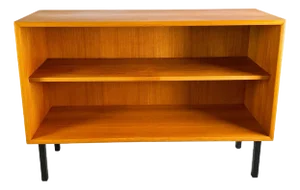 Mid-Century Low Sideboard in Teak from WK Möbel