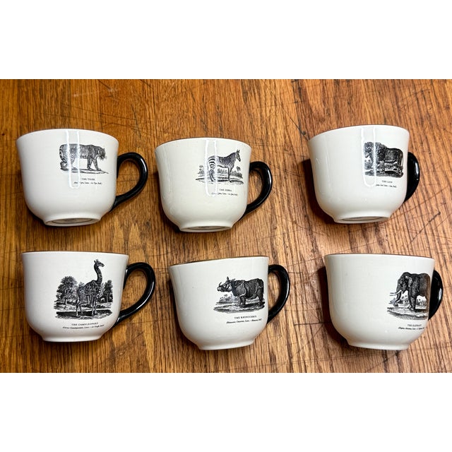 This Dinnerware Set is for a Serving for 6. Prinknash Abbey Pottery "Bewick's Beastes" | Design: "Clifford Richards...
