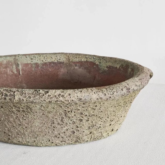 1950s Large Brutalist Lava Glazed Planter, 1950s-1960s For Sale - Image 5 of 9