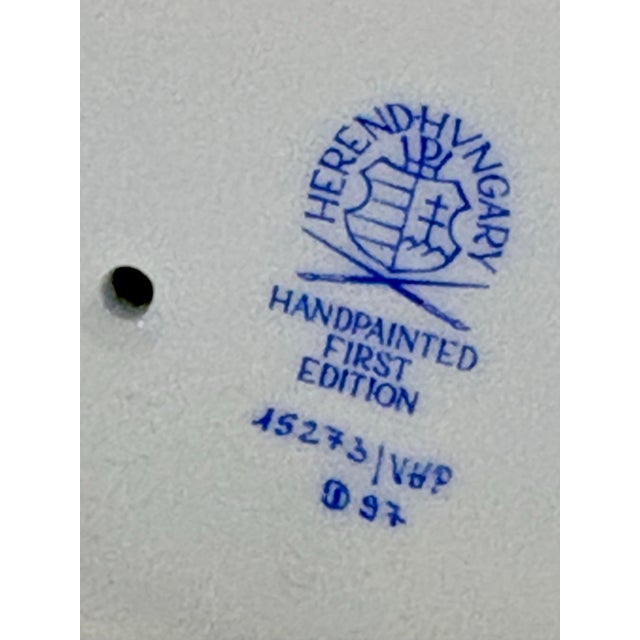 Herend Late 20th Century Herend Pair of Fish Figurine For Sale - Image 4 of 10