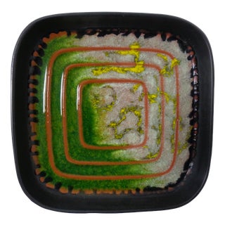 Glaze Ceramic 7402 Bowl from Karlsruher Majolika, Germany, 1960s For Sale