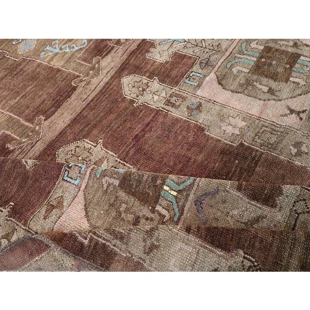 Galerie Shabab Collection Mid-20th Century Turkish Anatolian Accent Carpet For Sale - Image 9 of 10