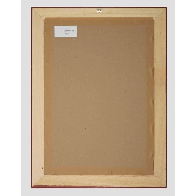 Italian Liberal Party Card is an original artwork realized in 1945. Mixed colored woodcut print. The artwork is the...