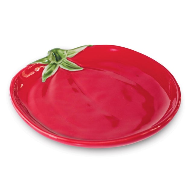 Bring a burst of garden-fresh charm to your kitchen with this delightful set of Ceramic Vegetable Plates. Featuring...