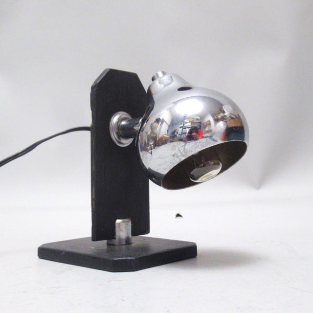 Mid-Century Modern Italian Brutalist Slate Lamp, 1960s For Sale - Image 3 of 9