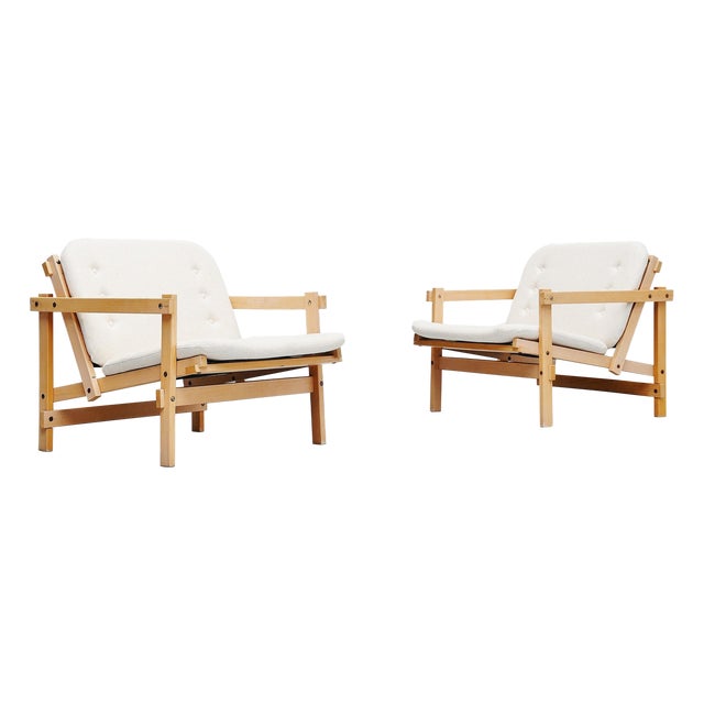 Set of Cleon Lounge Chairs attributed to Martin Visser for T Spectrum, 1964 For Sale