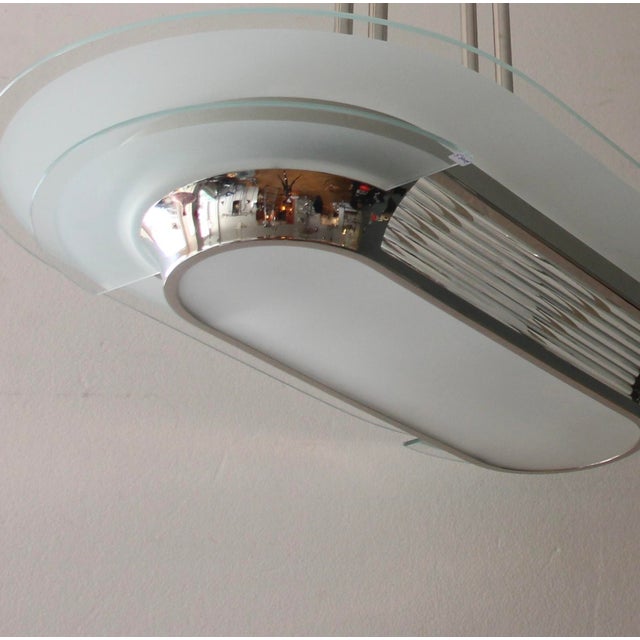 Art Deco Pendant Lamp by Henri Petitot for Atelier Petitot, 1930s For Sale - Image 11 of 18