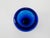 1960s Danish Cobalt Glass Bowl by Per Lütken for Holmegaard, 1960s For Sale - Image 5 of 8