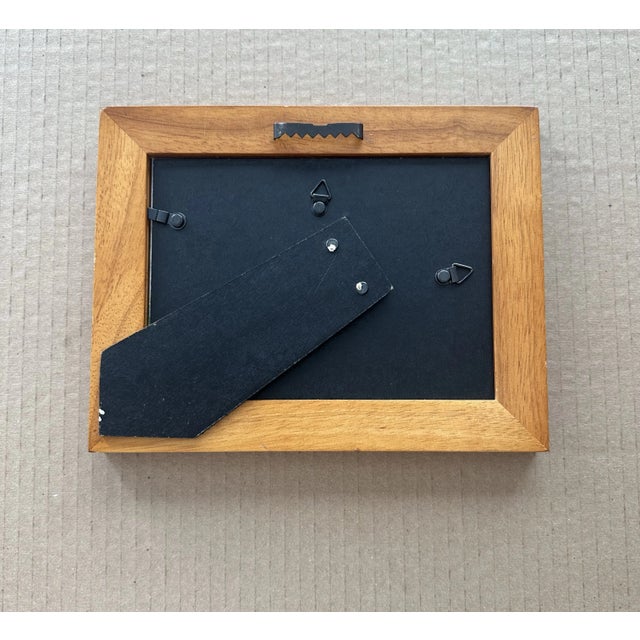 Traditional Framed Original Watercolor Landscape For Sale - Image 3 of 3