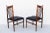 Brown 1970s Vintage Danish Dining Chairs in Brazilian Rosewood by Arne Vodder for Sibast, Model 422 - Set of 4 For Sale - Image 8 of 12