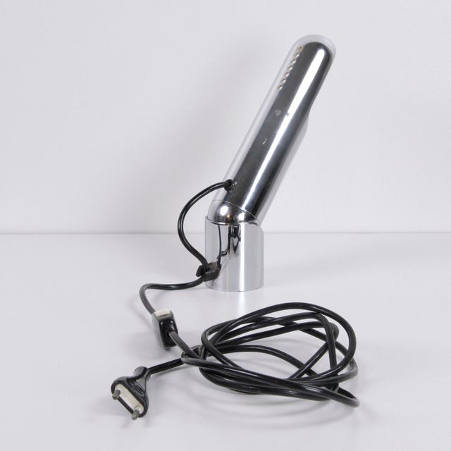 Metal Gecko Table Lamp by Gianfranco Frattini for Leuka, 1970s For Sale - Image 7 of 13