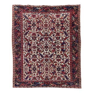Vintage Heriz Rug in Wool, 1920s For Sale