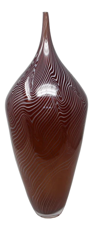"Spiralatto 2" Murano Glass Vase by Celotto
