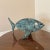 Beautiful Artist Made Bronze fish Sculpture that was Made by a local Atlanta artist, nice brass and bronze textured...