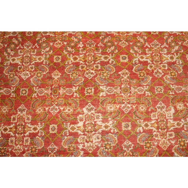 Large Herati Rare Size Persian Mahal Rug no. 10948 For Sale In New York - Image 6 of 16