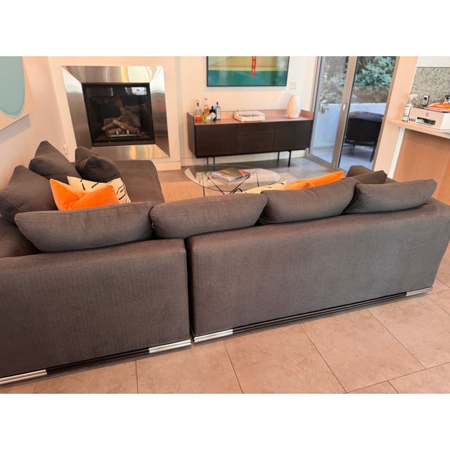 Wood Nathan Anthony Architecte Sectional For Sale - Image 7 of 13