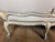 French Louis XV Corbeille Settee With Original Distressed Patina and Shell Crest For Sale - Image 10 of 18